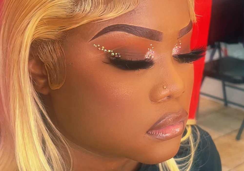 Soft Natural Glam at Kash Brows in Fort Worth, TX
