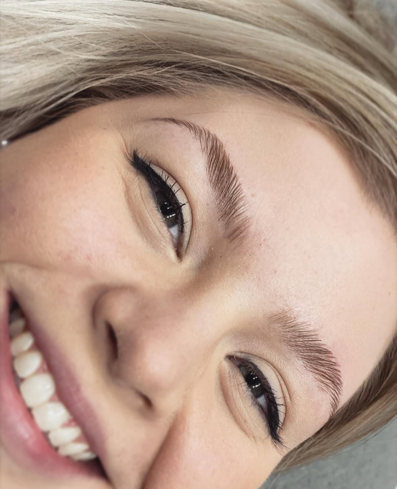 Eyebrow shaping at Haley Gibbons Hair in New Lenox, IL