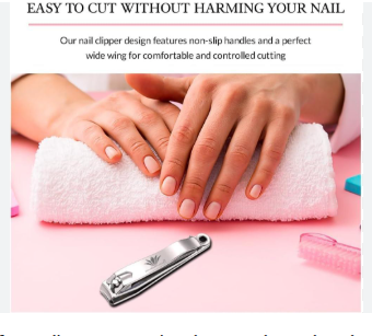 Nail clipping/shaping at Seliita's Beauty Corner in Sparks, NV