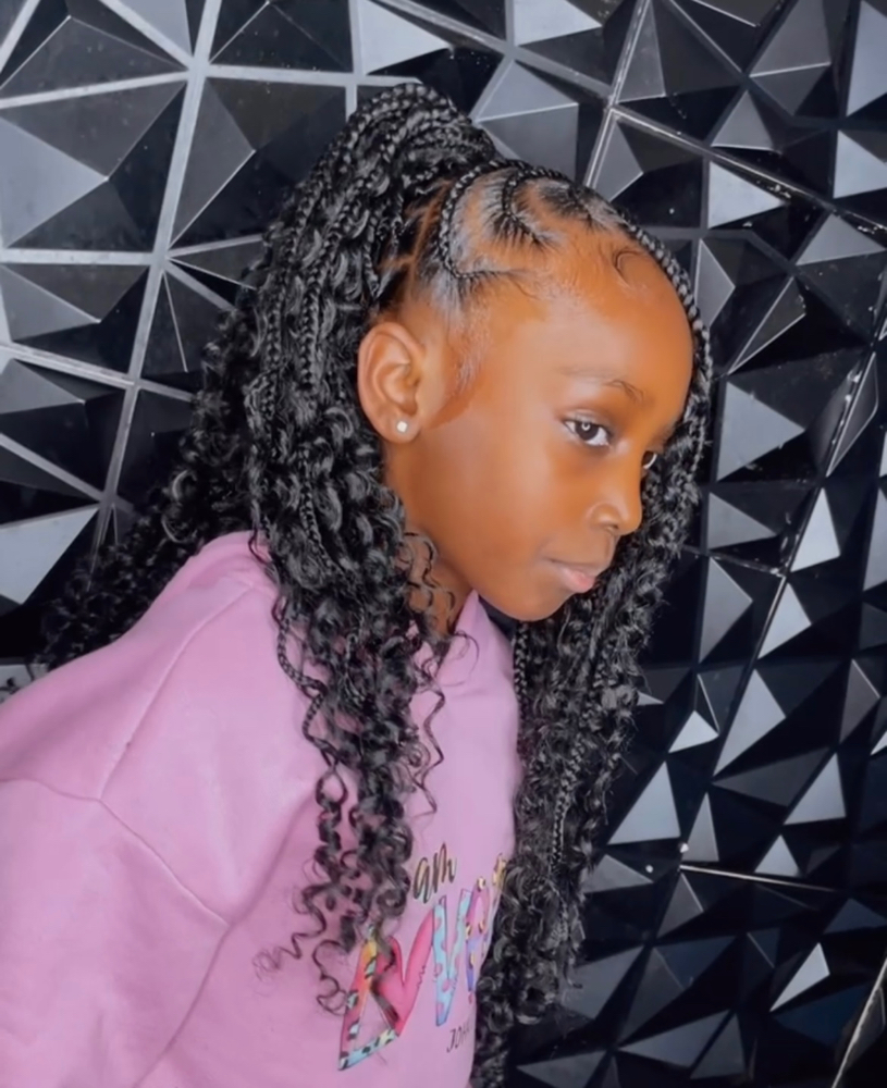 Kiddie Boho Knotless