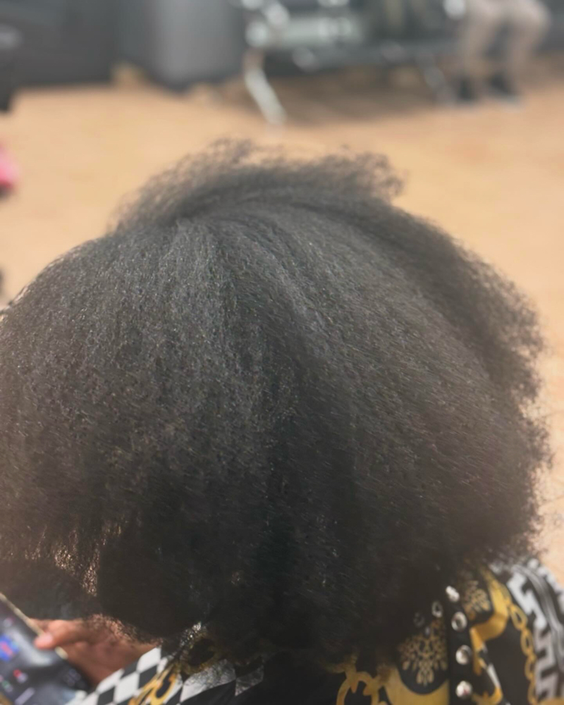 Hair scalp analysis at Exclusive Hairbar in Laurel, MD