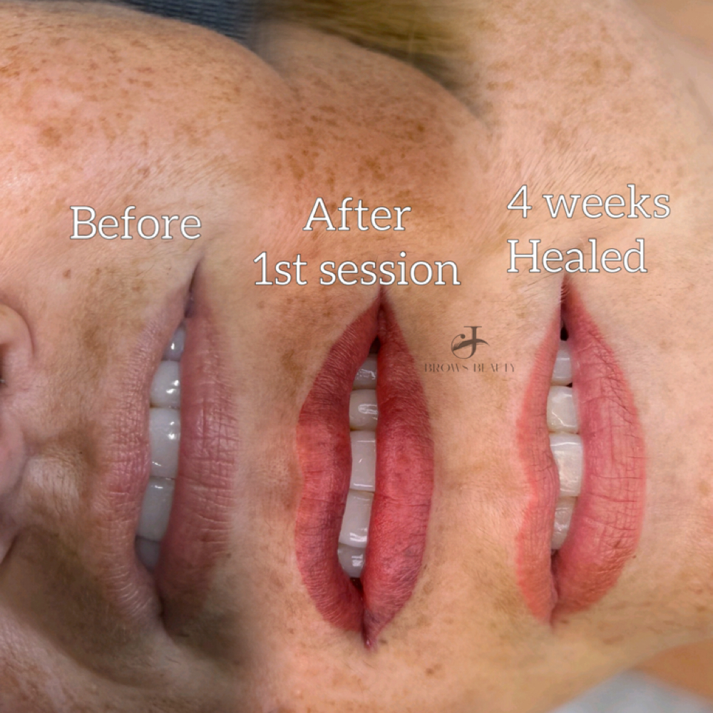 Touch Up (Lip blush) at J Brows Beauty in Coeur d’Alene, ID