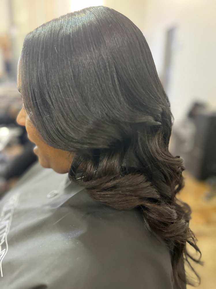 Silk Press (mid/long Hair)