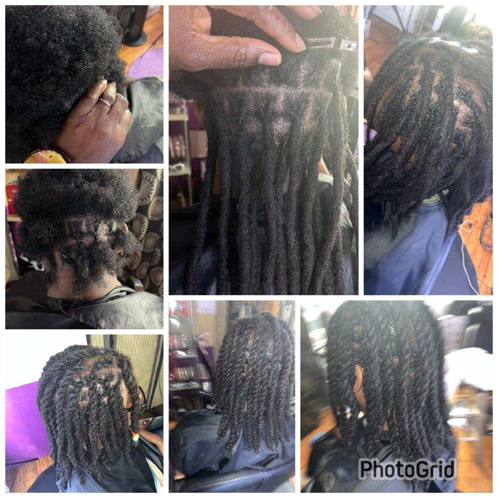 Loc Extensions (regular) at Kay’s Touch of Klass Hair & Beauty Studio in Converse, TX