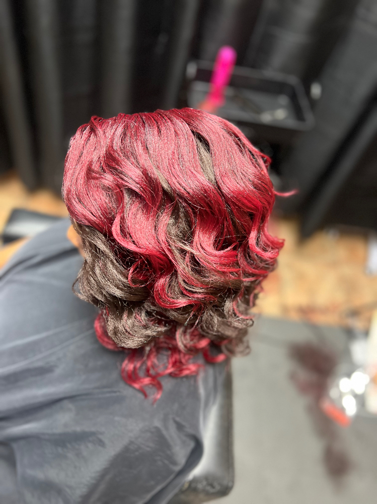 Non pre-looped crochet