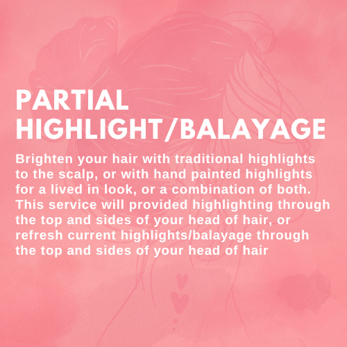 Partial Highlight/Balayage