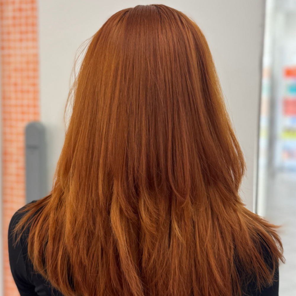 Signature All-Over Color at Lux Spa Collective in Encinitas, CA