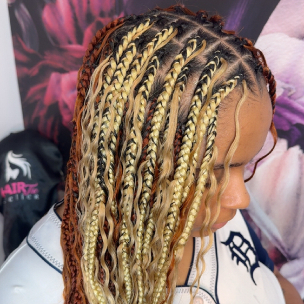 Boho Knotless • Box Braids