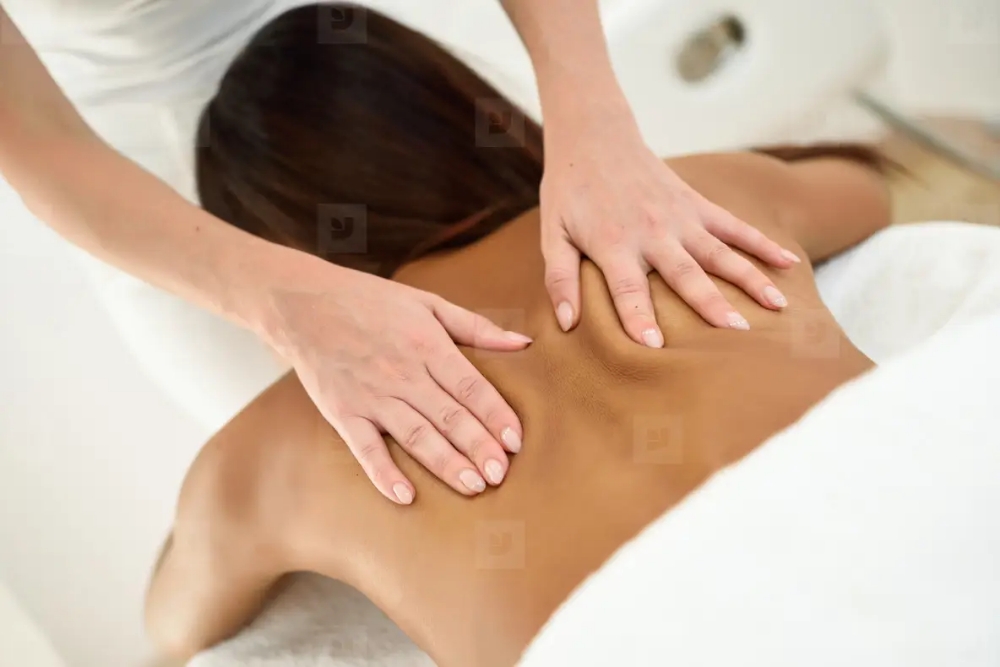 Back Massage With Treatment