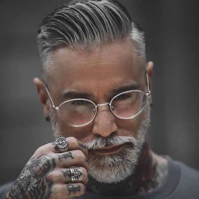 Senior Haircut & Beard Trimmed at Pretzel city barbershop in Freeport, IL