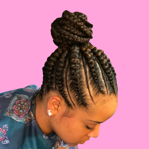 7-10 Feed in Braids