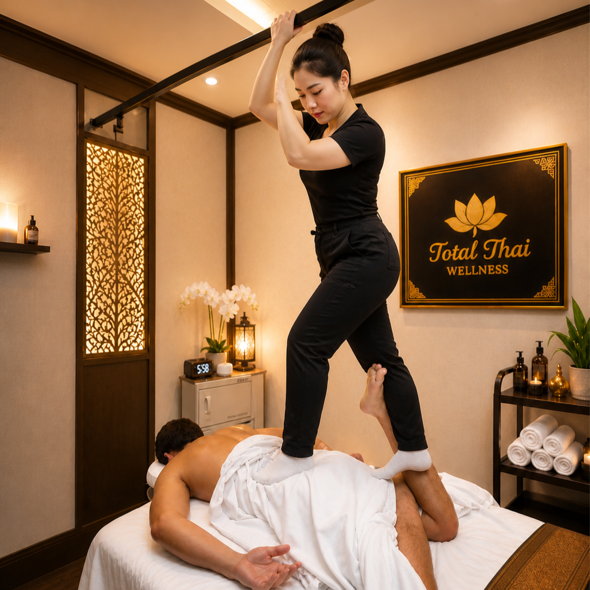Ashiatsu Massage at Total Thai Wellness in Martinez, GA