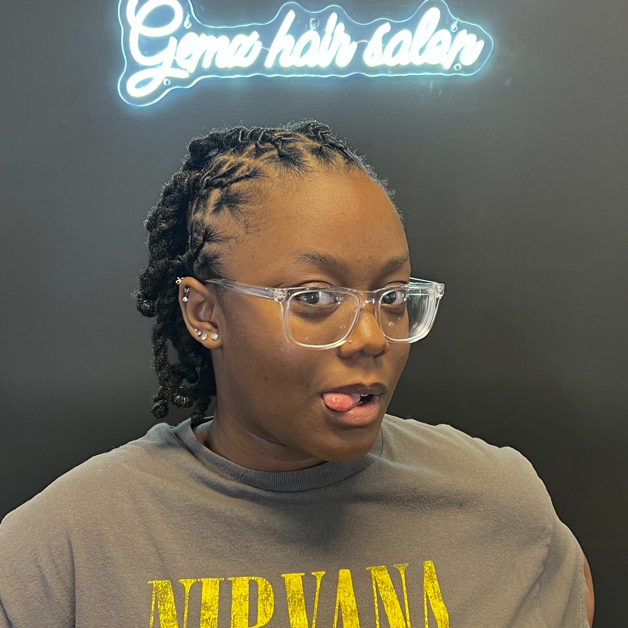 Retwist + Detailed Loc Style at Mutha Lovin Locs in College Park, GA