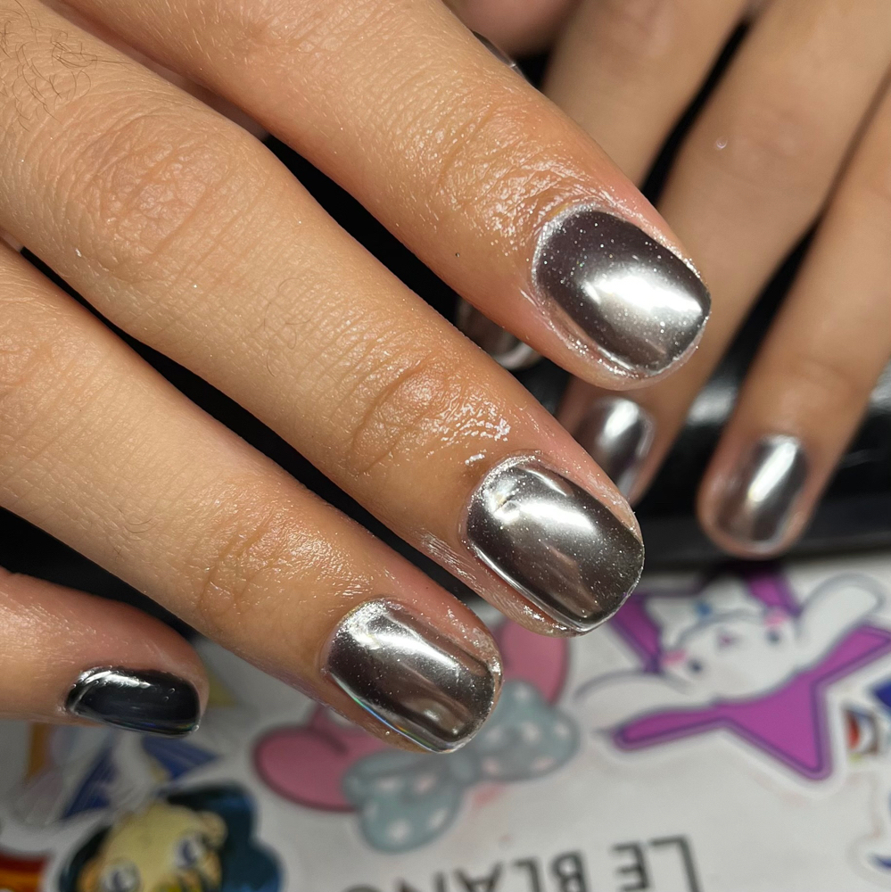Chrome at Jaded Nailzz in san antonio, TX