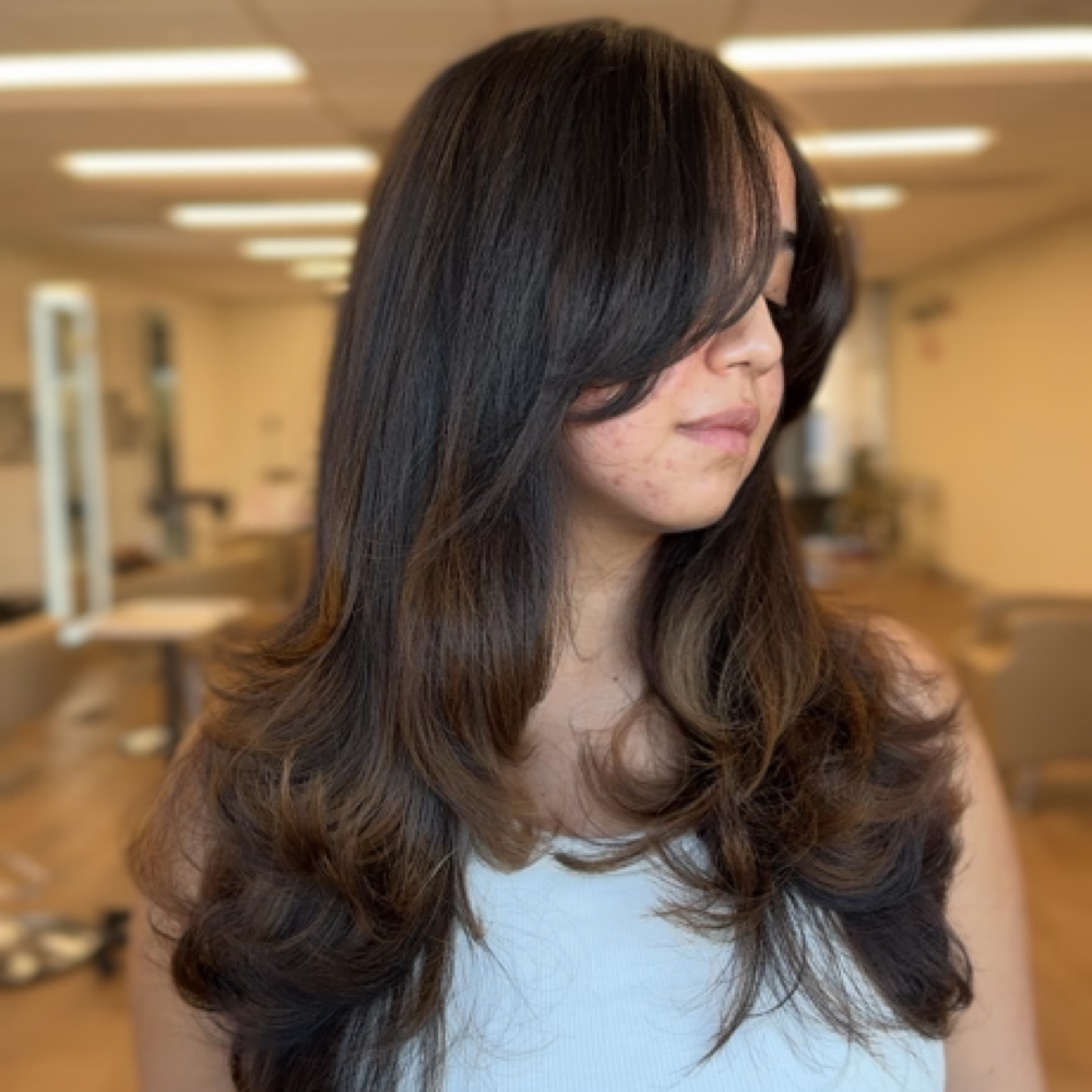 Blowout Style at Vanesa's Touch in San Diego, CA