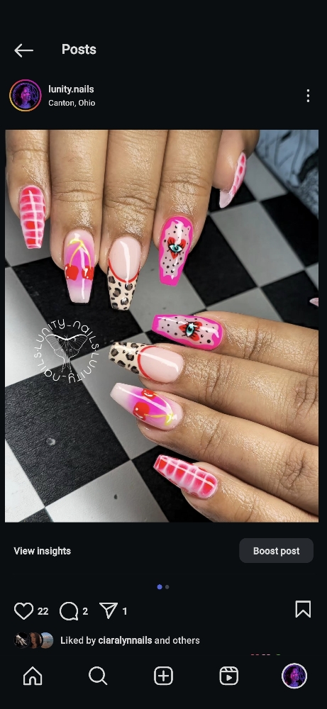 Complex Design Aprés Full Set