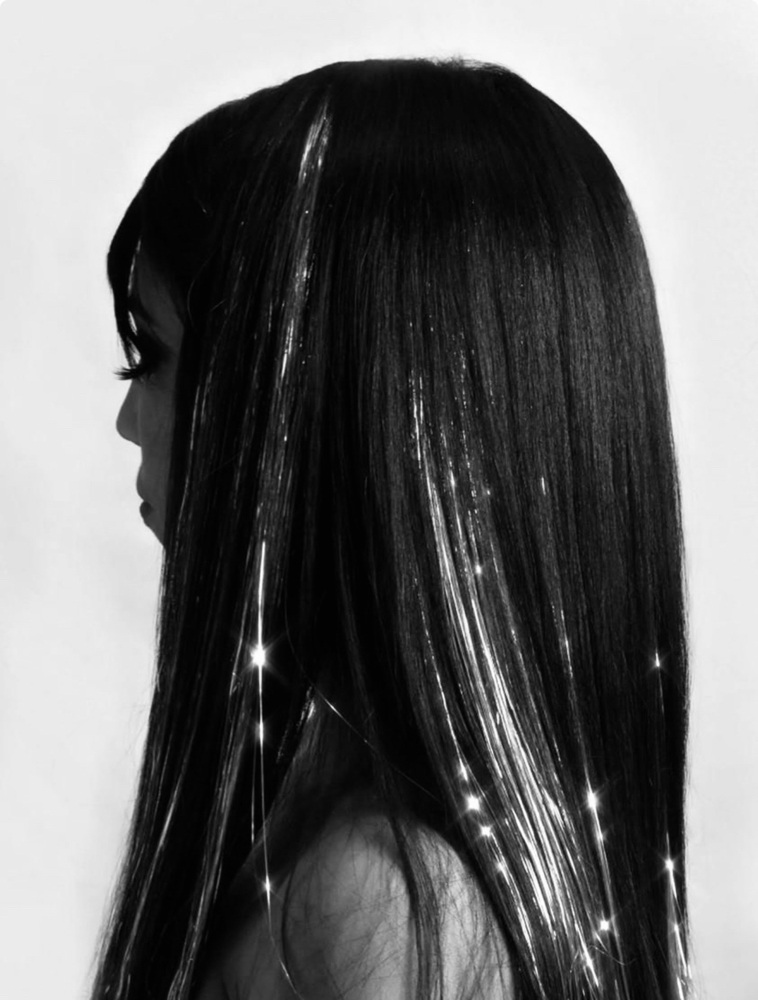 Tinsel at 5D Salon in Salt Lake City, UT