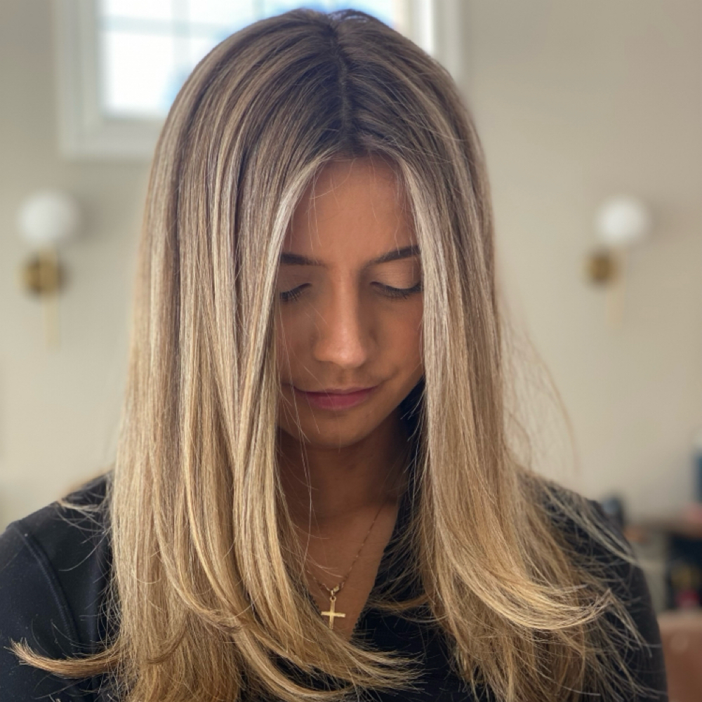 Patial Foil - Balyage/Haircut at Le posh salon in Merrimac, MA