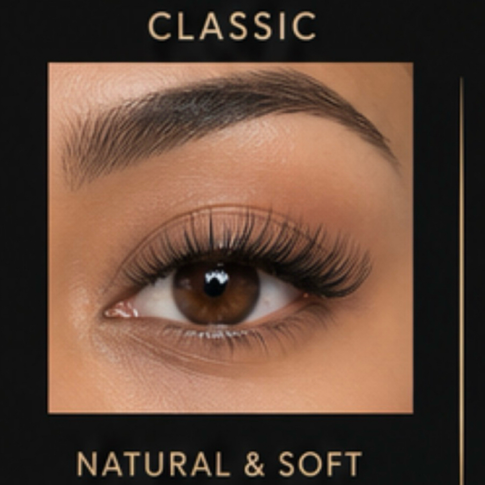 Classic Eyelash Extensions at Kiss My Lashes Luxury Lash Extensions in North Riverside, IL