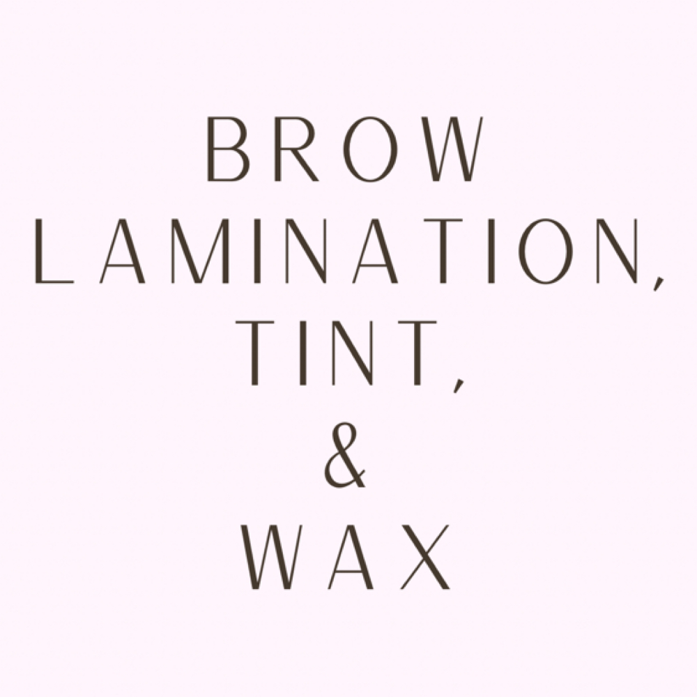The Brow Lamination, Tint, And Wax at The Glamm Studio in Fort Worth, TX