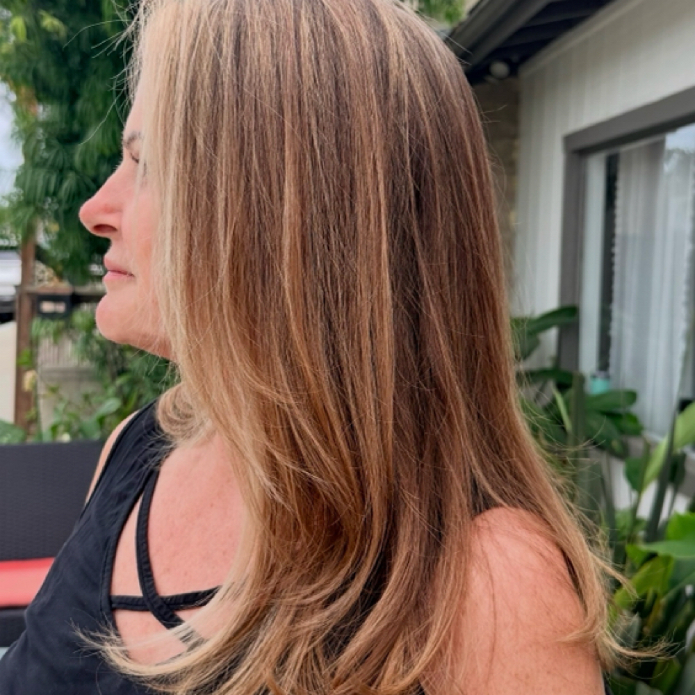 Signature Partial Highlight + Seaml at Lux Spa Collective in Encinitas, CA