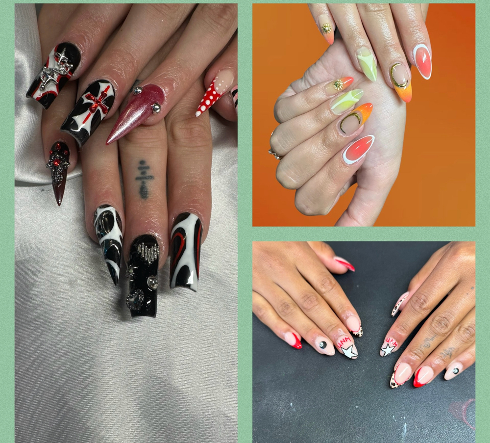 Medium Nail Art