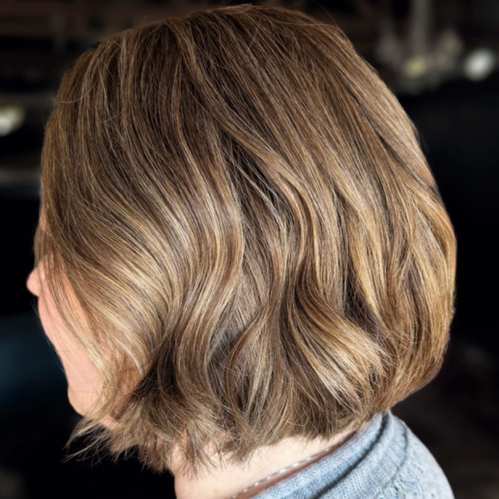 Color and Partial Highlight at Kathryn Martin at Studio 808 in Benton, AR