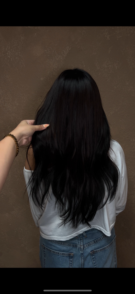 Tape In install at Hairbysammie__ in Bullhead city, AZ