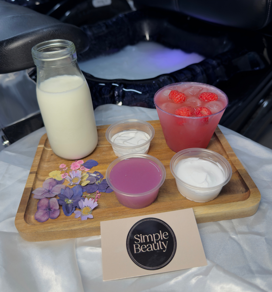 The Berry Milky Pedi