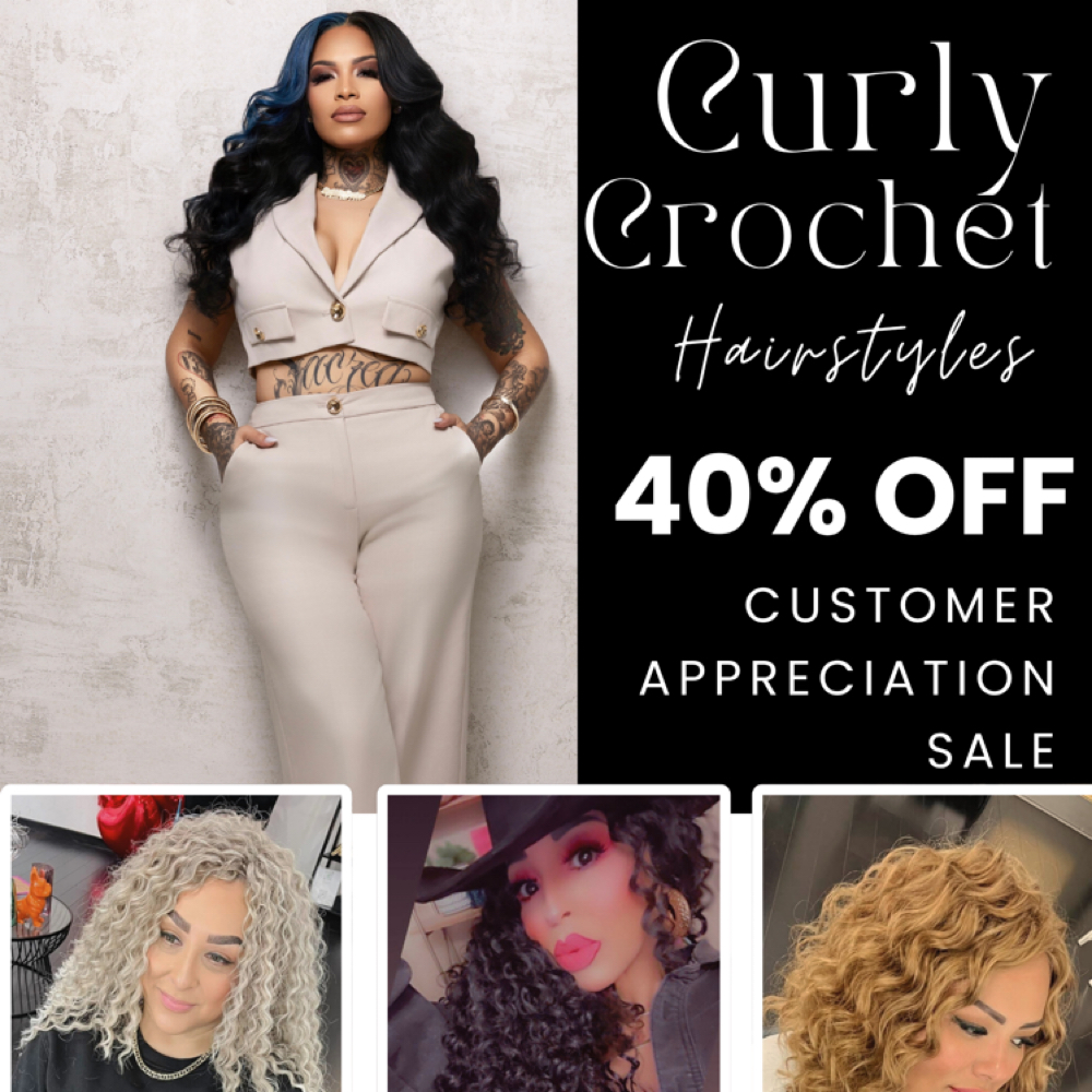 APRIL CROCHET SALE at Thairapy x BraidsbyBeckaa in McAllen, TX