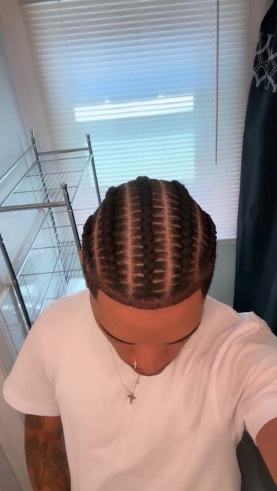 5 Braids Full Head