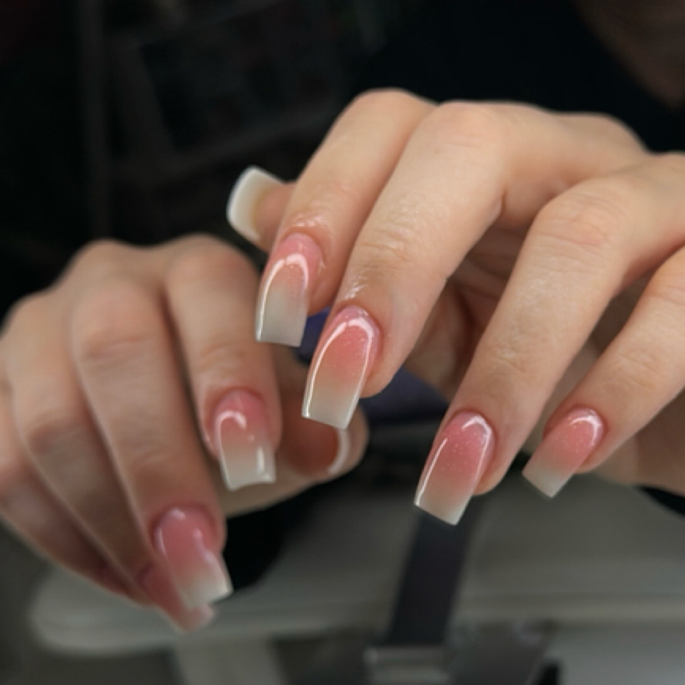Ombre at Leo’s Nailwork in Greenville, SC