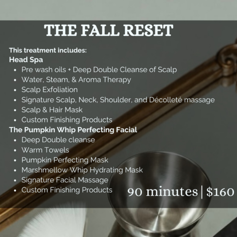 The Fall Reset at K. Brooke Esthetics & Head Spa in Pryor, OK