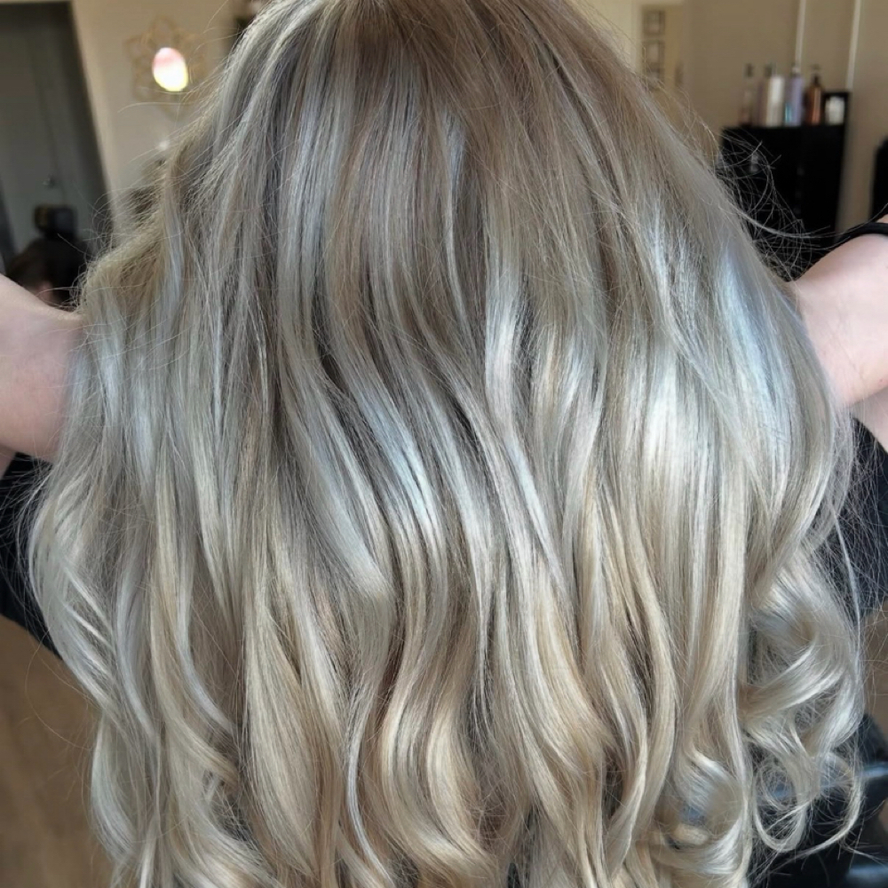 Bleach & Tone at The Hair Lounge in winfield, KS