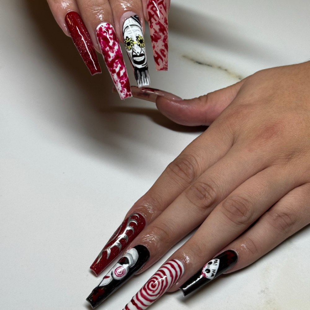Extra Long Gel X Set at Jessegbeauty in Rialto, CA