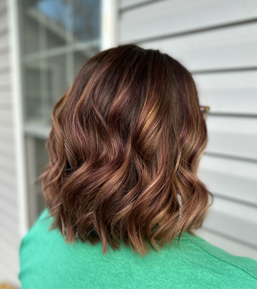 All Over Color w/Partial Highlights