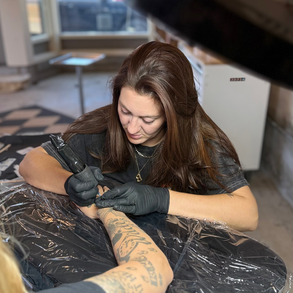 Emili - Fine Line Tattoo (3-5”)