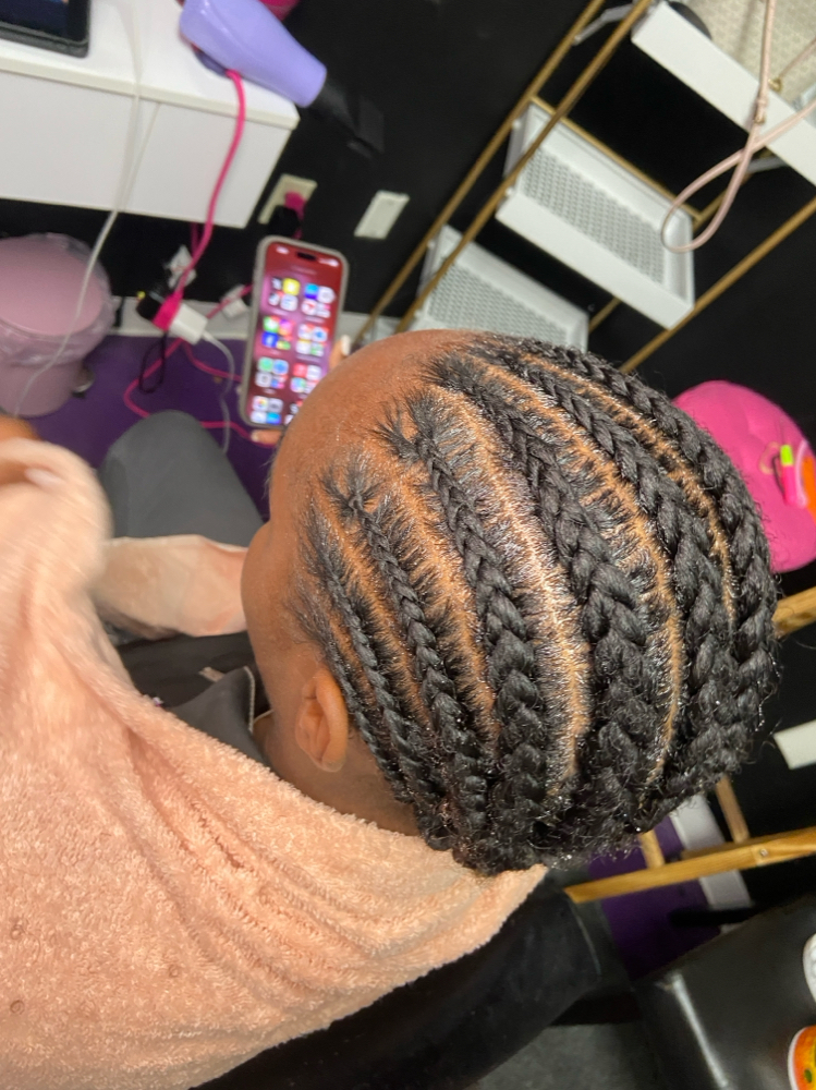 Wig Braid Down