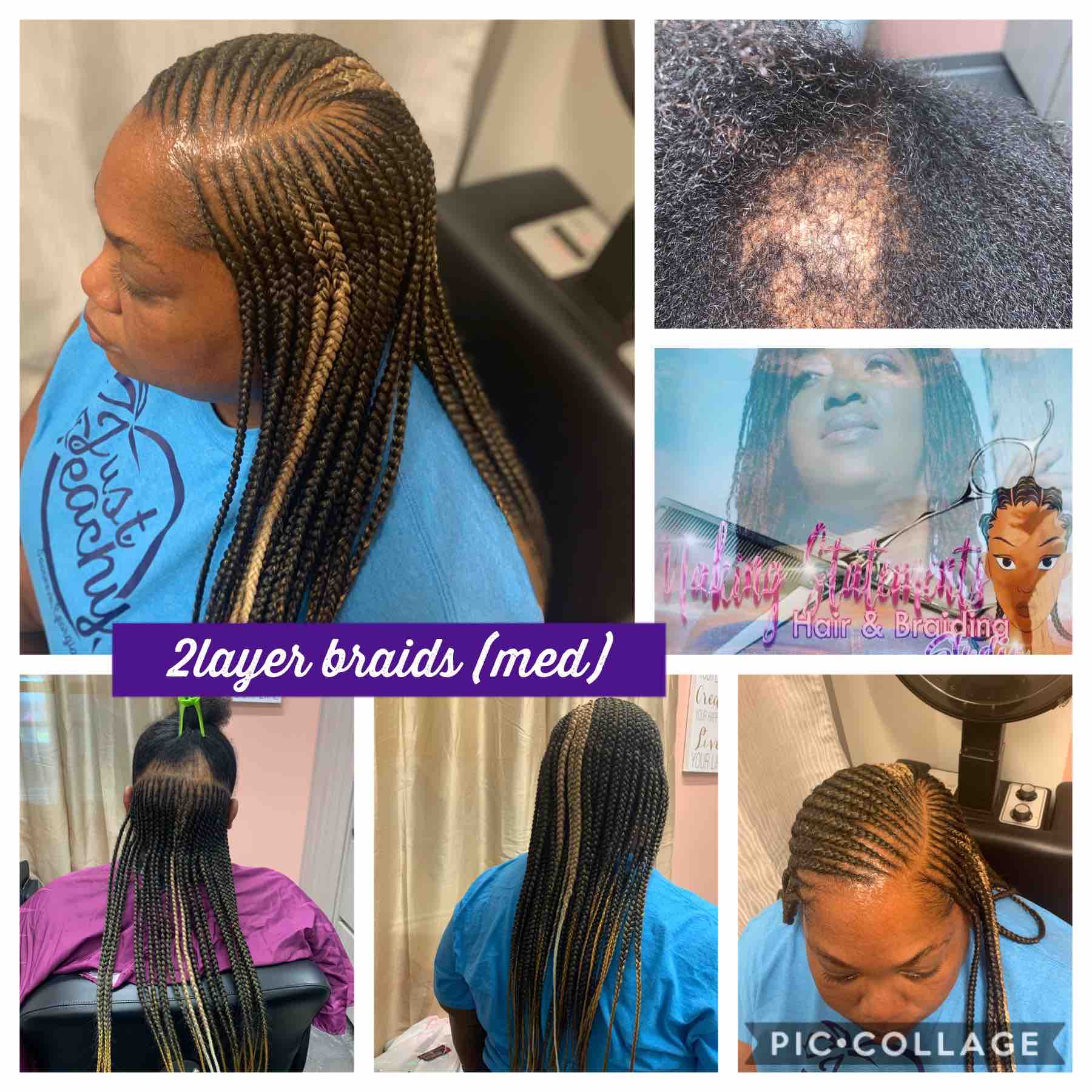 2 Layer Braids (Med)