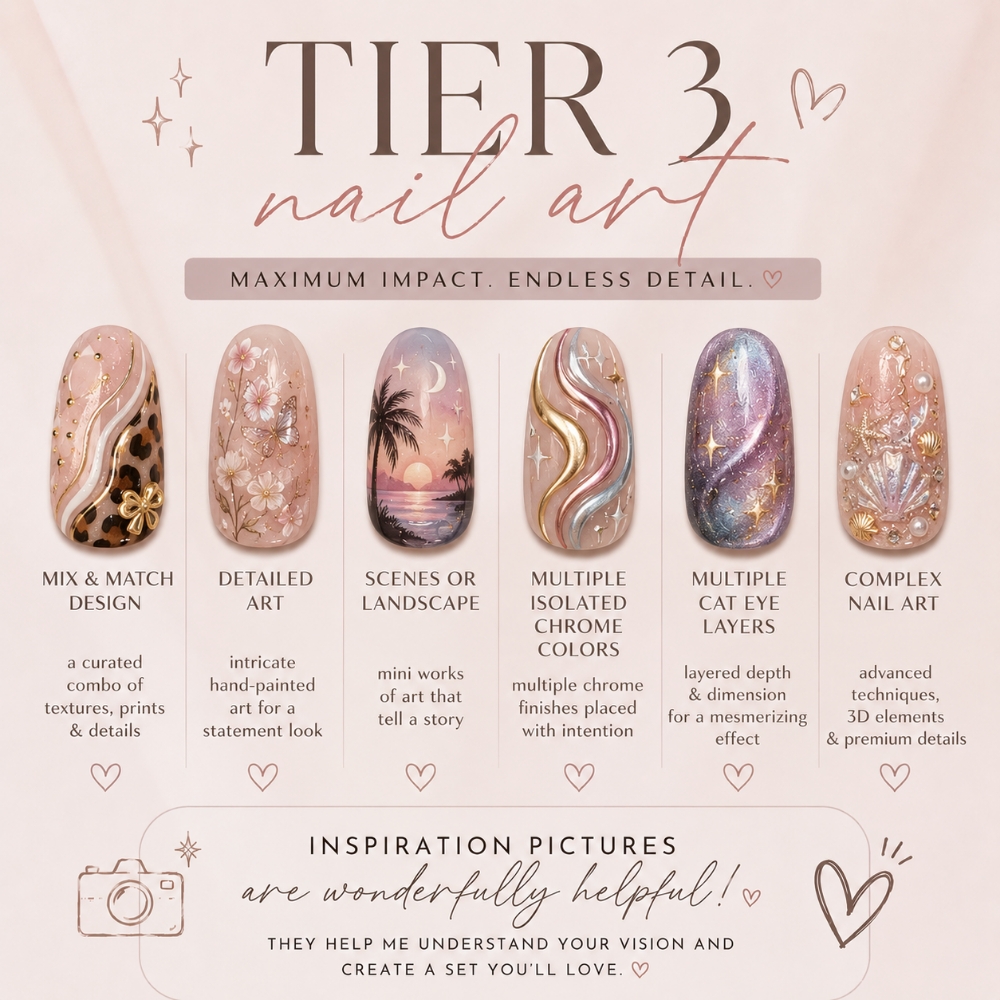 Nail Art Tier 3 at Cheylestial Nails in Cottonwood, AZ