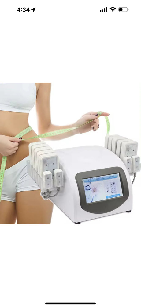 9 LaserLipo Treatments w/ WBV