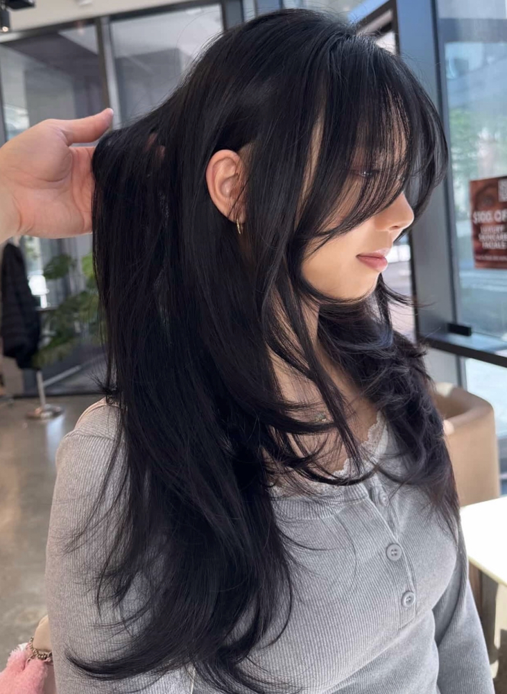 Layered Haircut at Ivan Anonuevo in Renton, WA