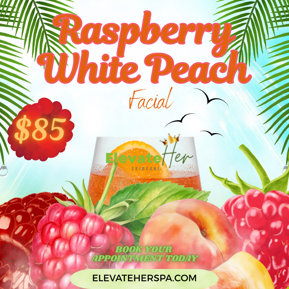 Raspberry White Peach Facial