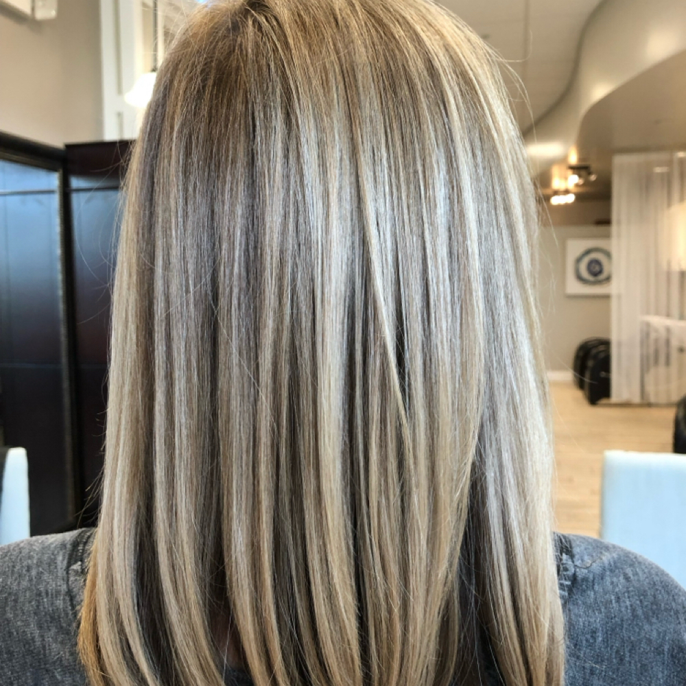 FULL COLOR/PARTIAL HIGHLIGHT at Blown Away Hair Lounge in Spring Hill, FL