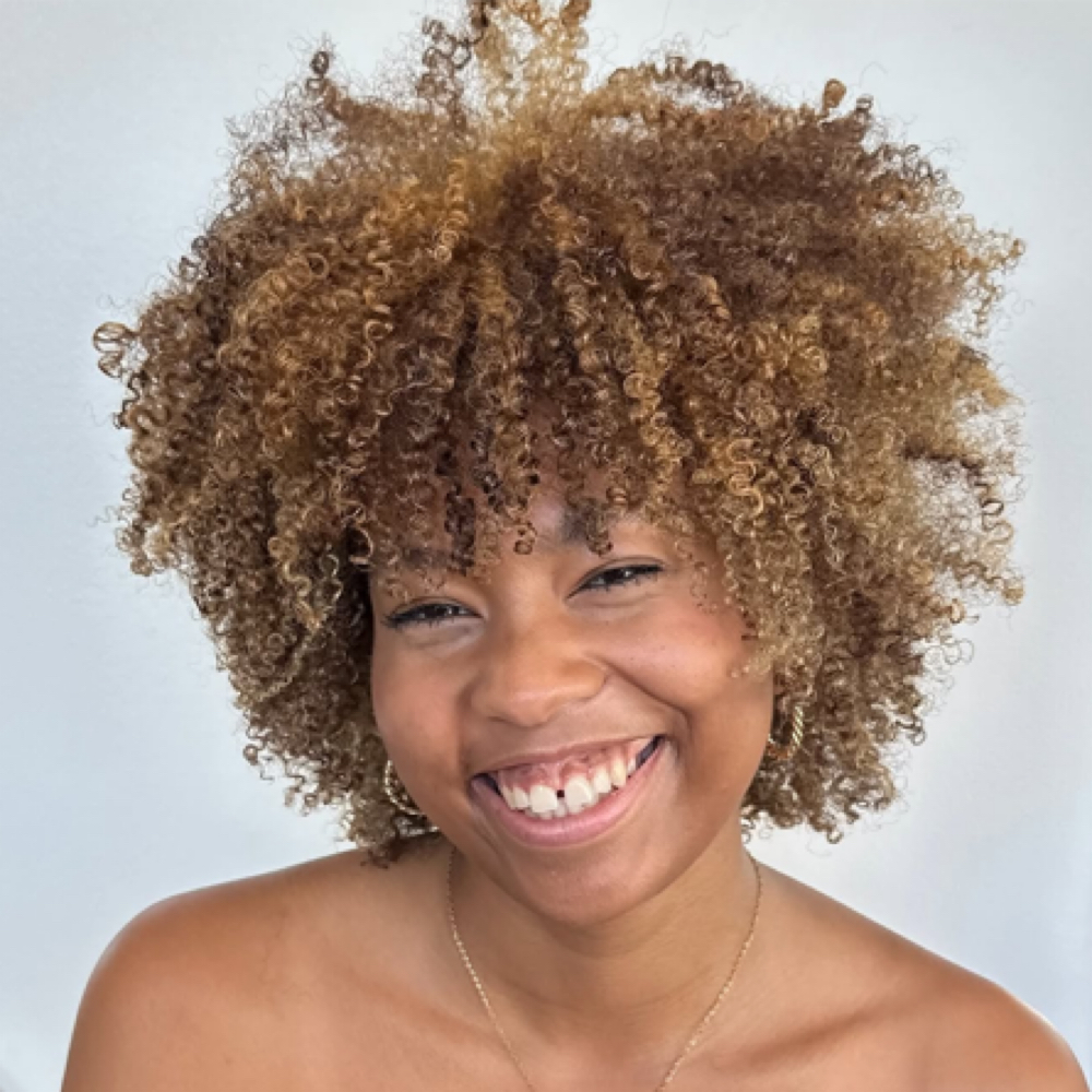 Curly Cut (on natural hair) at Haus Of Kartel in Rochester, NY