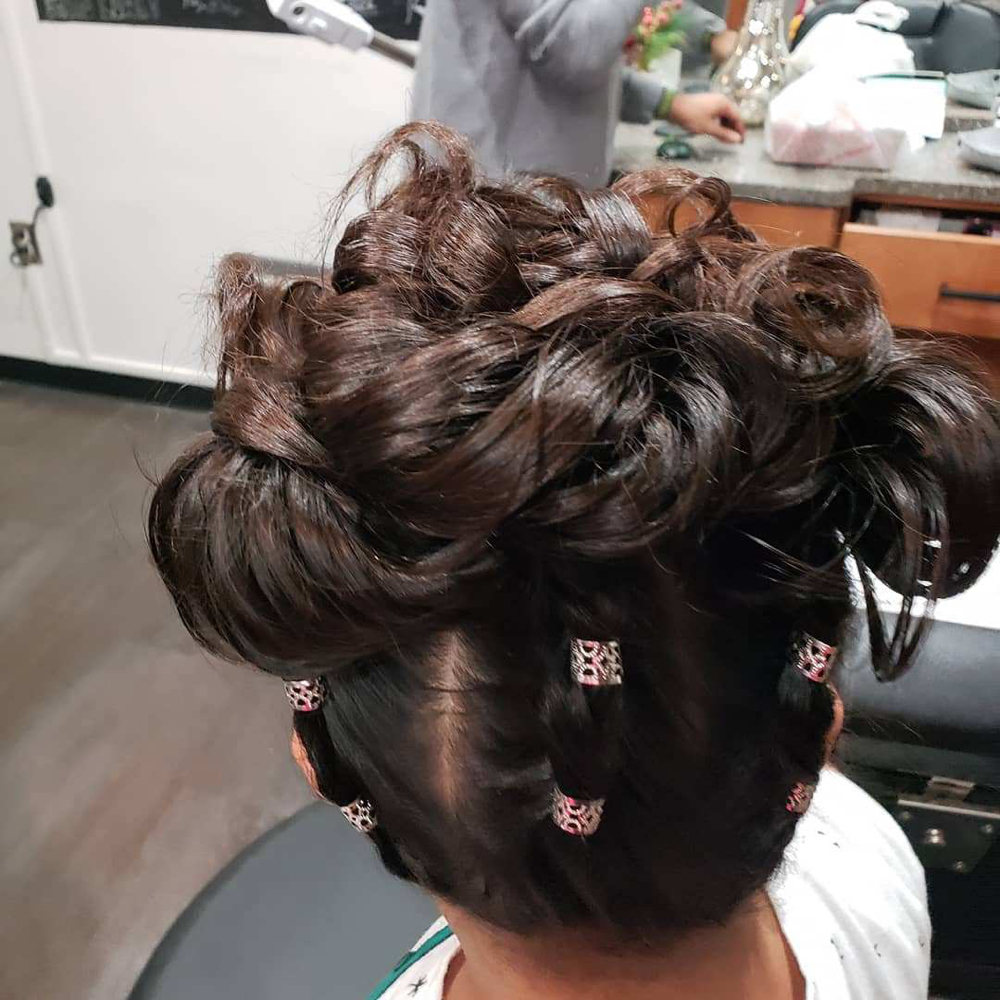 Young Lady Updo