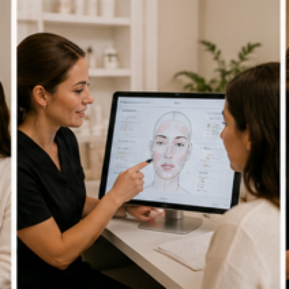 AI Skin Analysis at Sherry skincare spa in Kansas City, MO