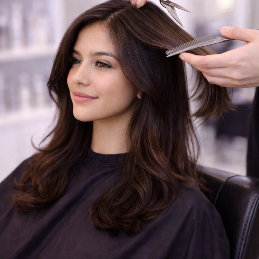 Woman Hair Cut (Lauren) at Color Me Royal Salon in Kyle, TX