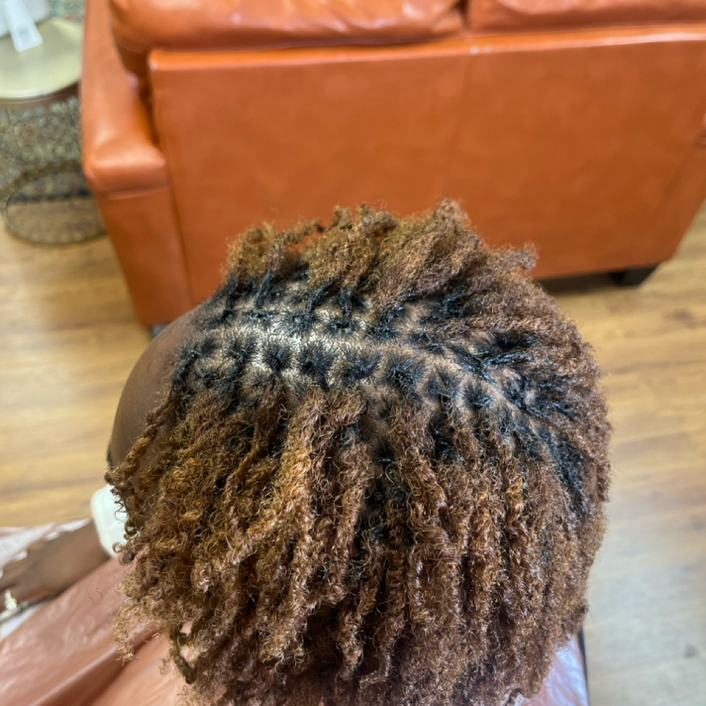 Micro Loc Retie at Dluxurybar in North Augusta, SC