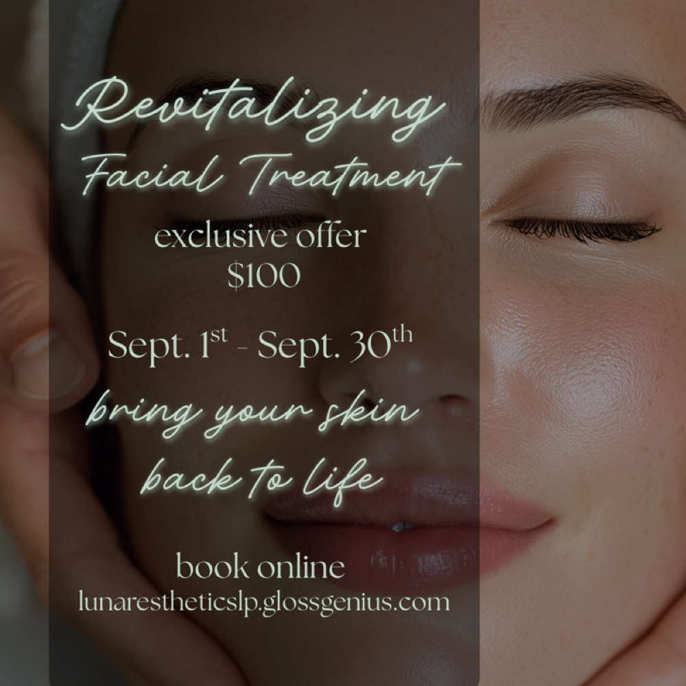 Revitalizing Facial Treatment at Lunar Esthetics in Christiansburg, VA